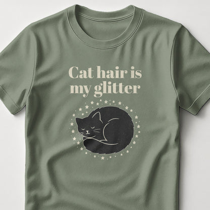 Cat Hair is My Glitter Graphic Design product type