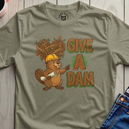 Retro Give A Dam T-Shirt