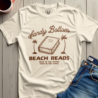 Sandy Bottom Beach Reads T-Shirt Funny Product