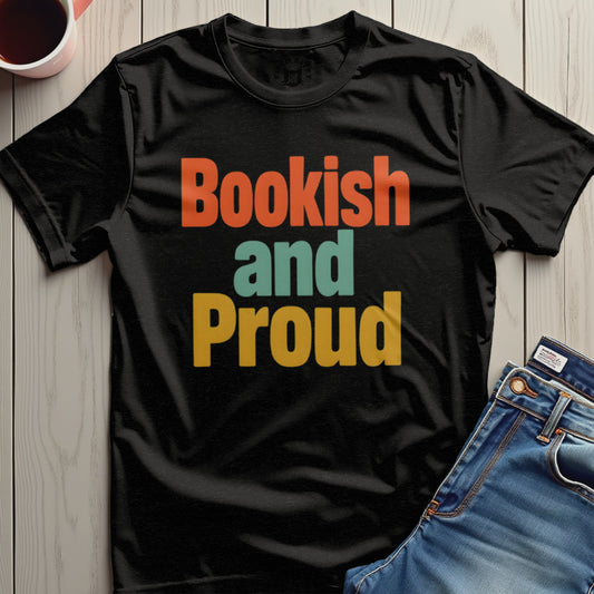 Bookish and Proud Graphic T-Shirt product type