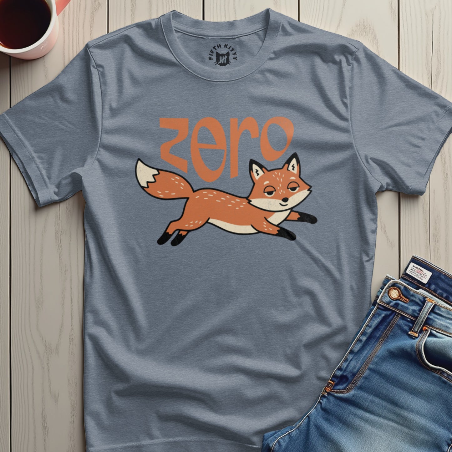Cartoon Fox and Zero Graphic T-Shirt product type