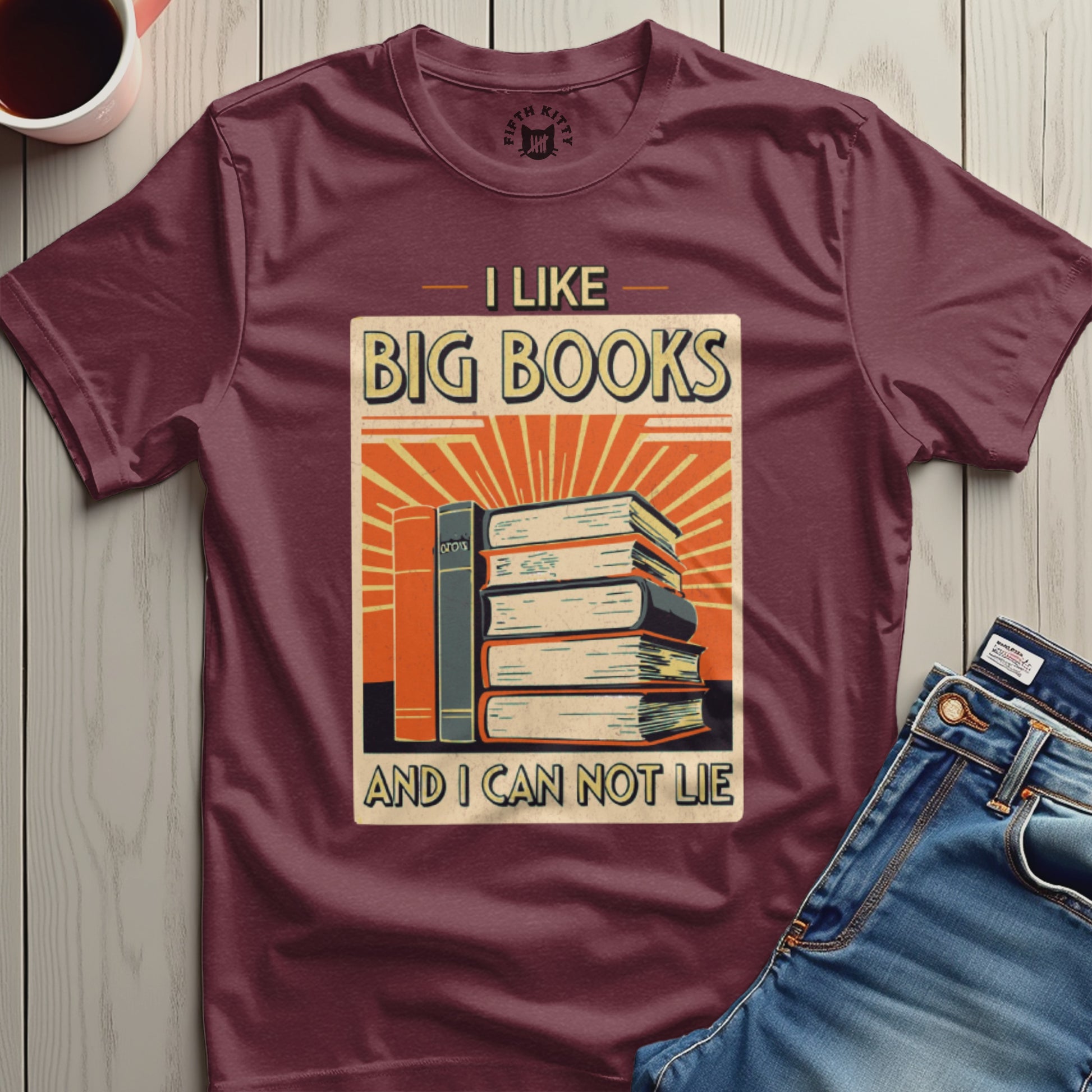 I Like Big Books and I Can Not Lie Tee Shirt product