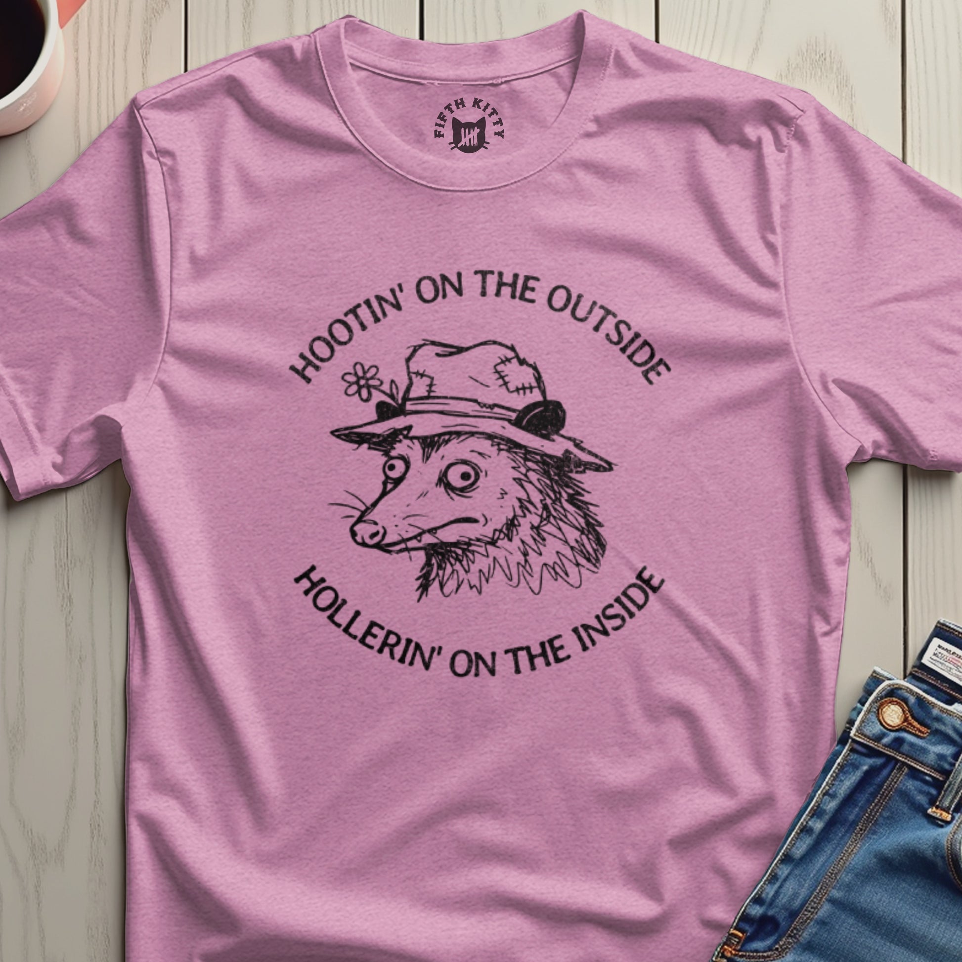 Hootin' On The Outside Hollerin' On The Inside Shirt