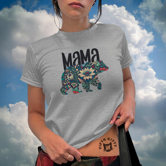 Mama Bear Graphic Tee Casual Unisex T-Shirt product