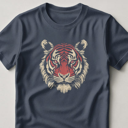 Fierce Tiger Graphic Print Crew Neck T-Shirt product