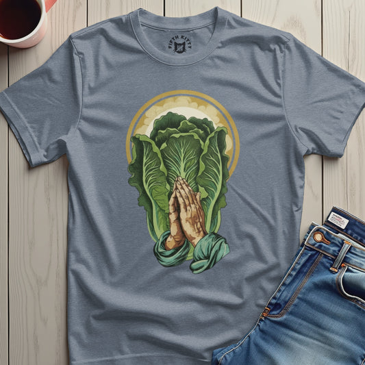 Praying Hands with Lettuce Graphic T-Shirt product