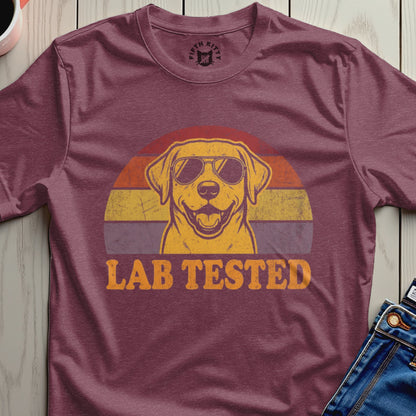 Lab Tested Vintage Design Graphic T-Shirt for Dog Lovers