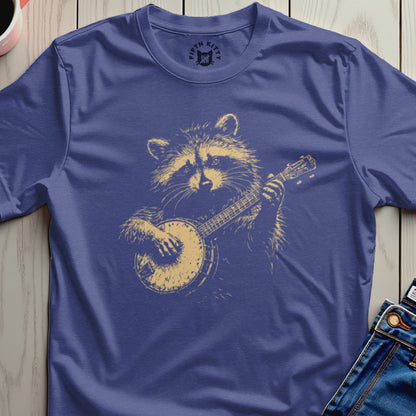 Fifth Kitty Raccoon Banjo Music Animal Design product type