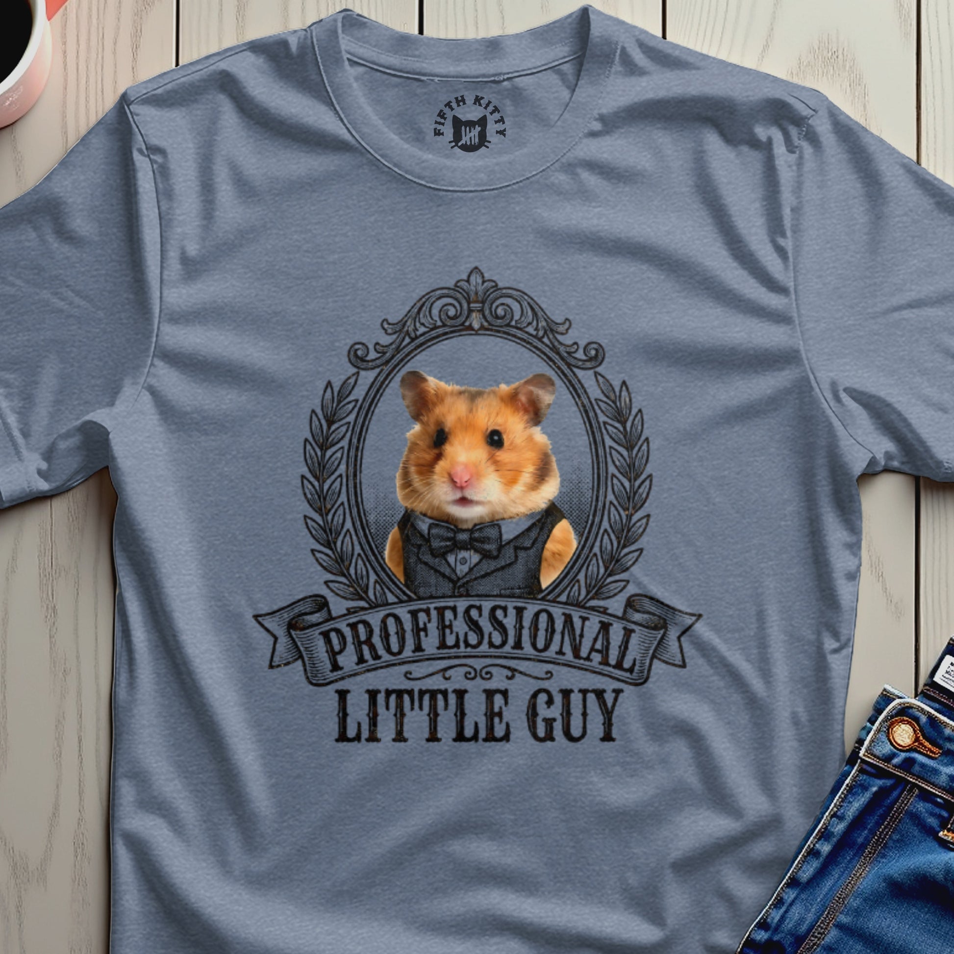 Professional Little Guy Graphic Tee for Animal Lovers