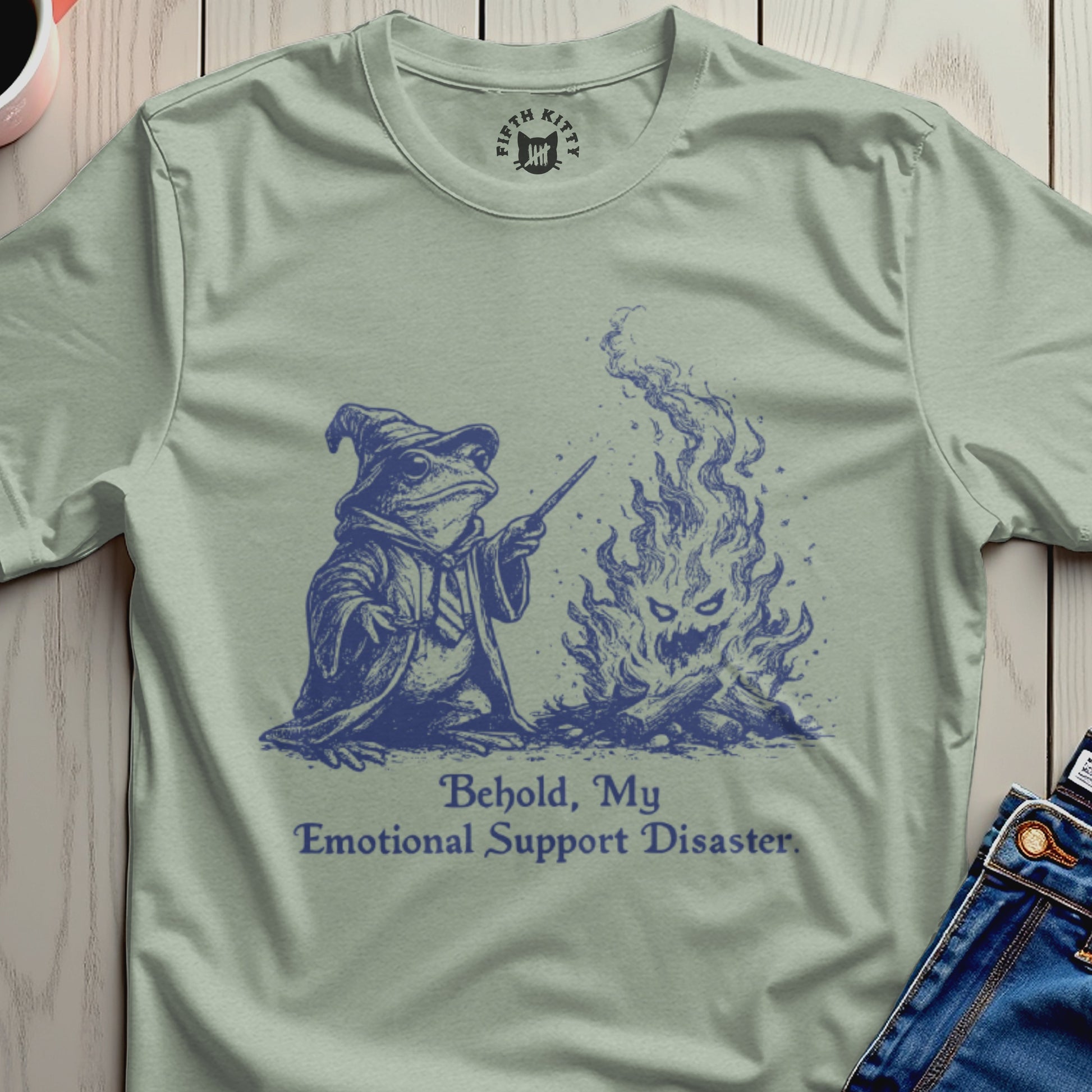 Behold My Emotional Support Disaster T-shirt