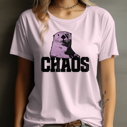 Otter Chaos Graphic Unisex T-shirt product