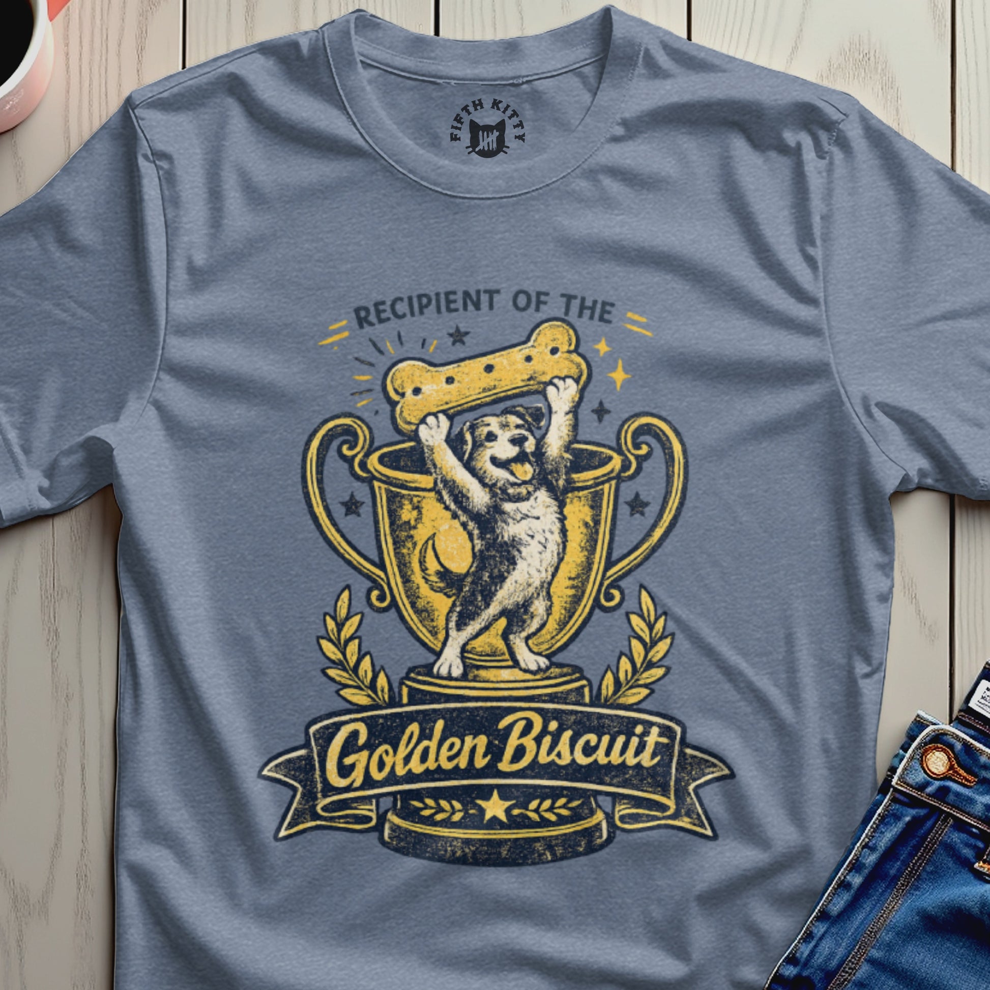 Recipient of the Golden Biscuit Award shirt