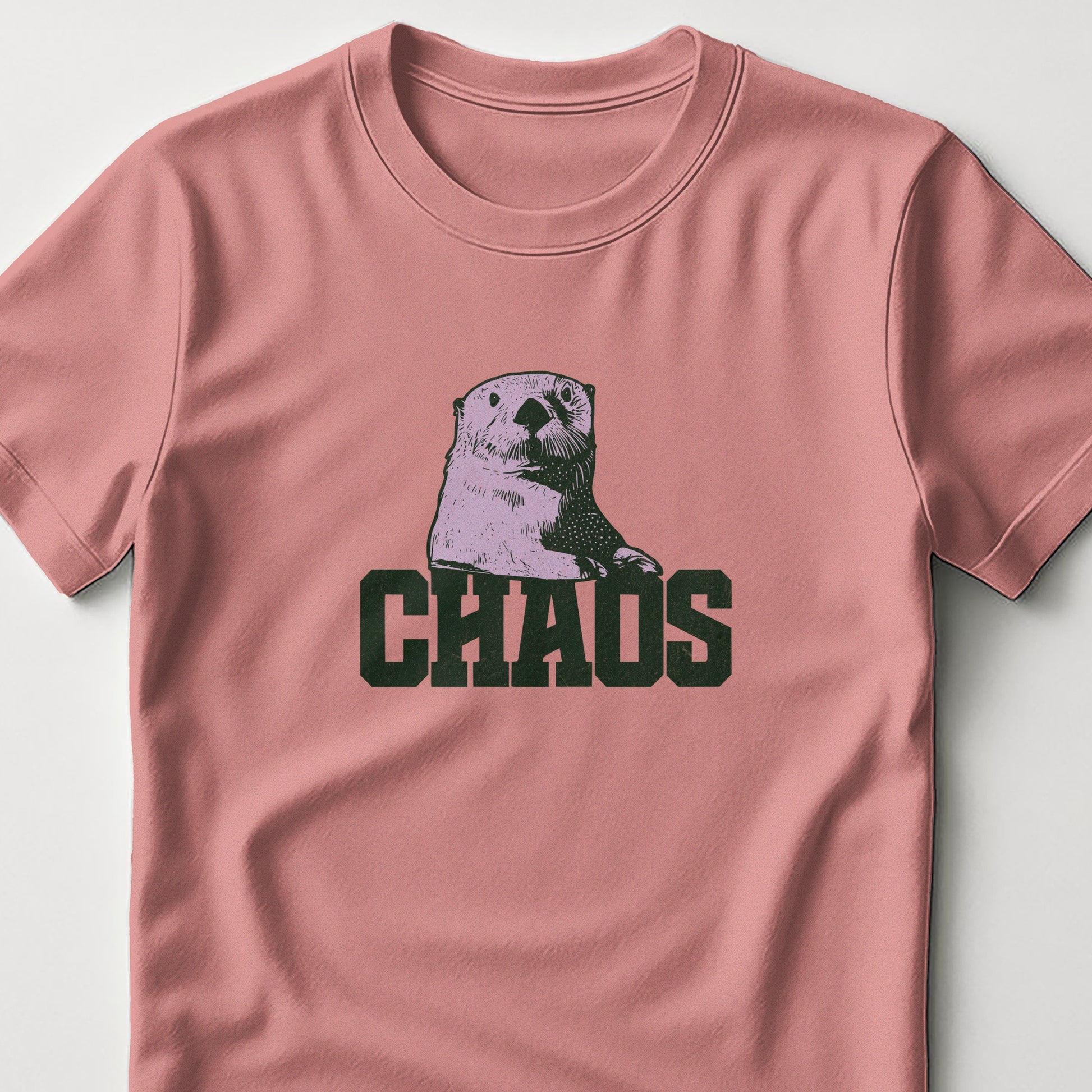 Cute Otter Chaos Graphic Design T-Shirt product