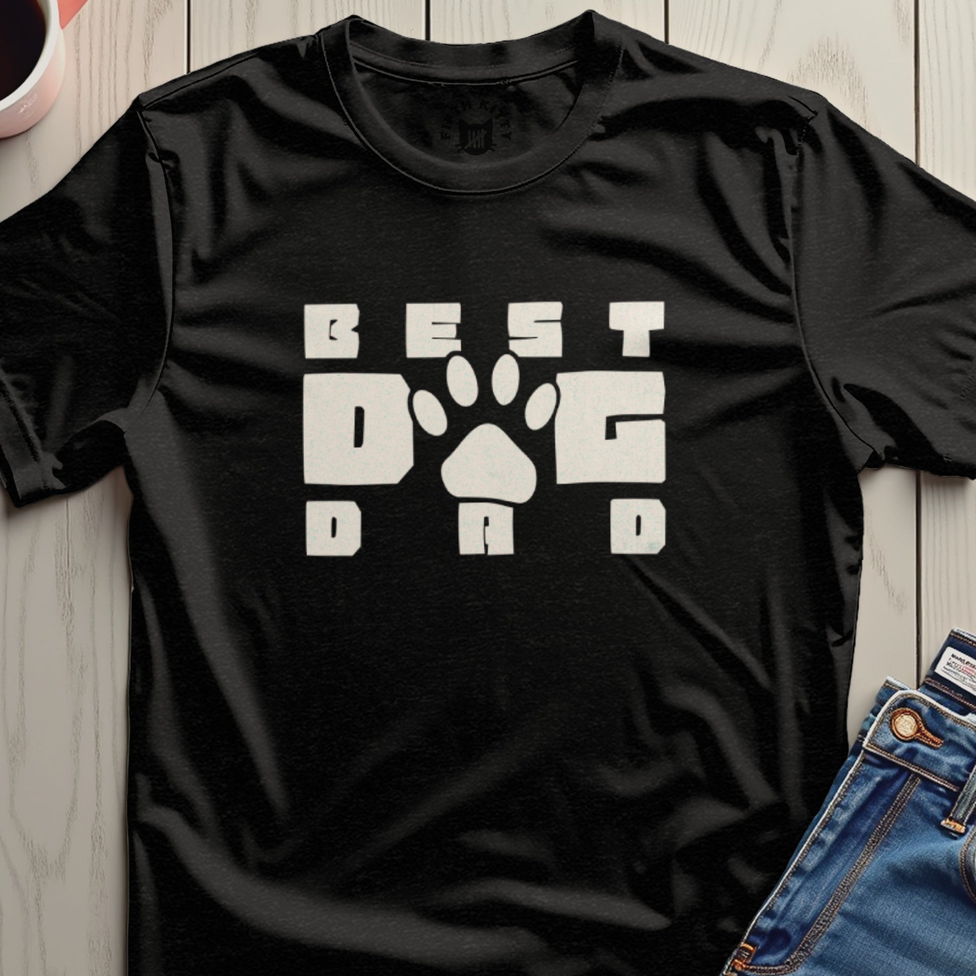 Best Dog Dad Graphic Tee for Dog Lovers