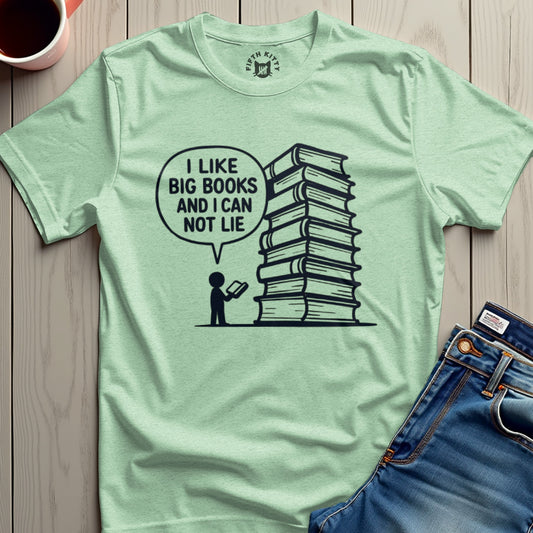 I Like Big Books and I Cannot Lie Graphic Tee product