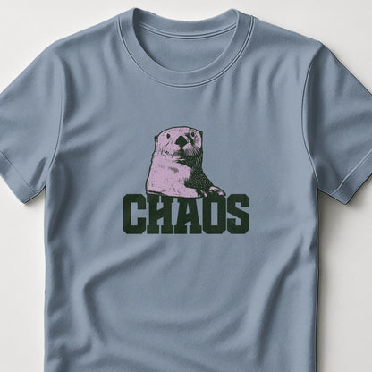 Cute Otter Chaos Graphic Print T-Shirt product
