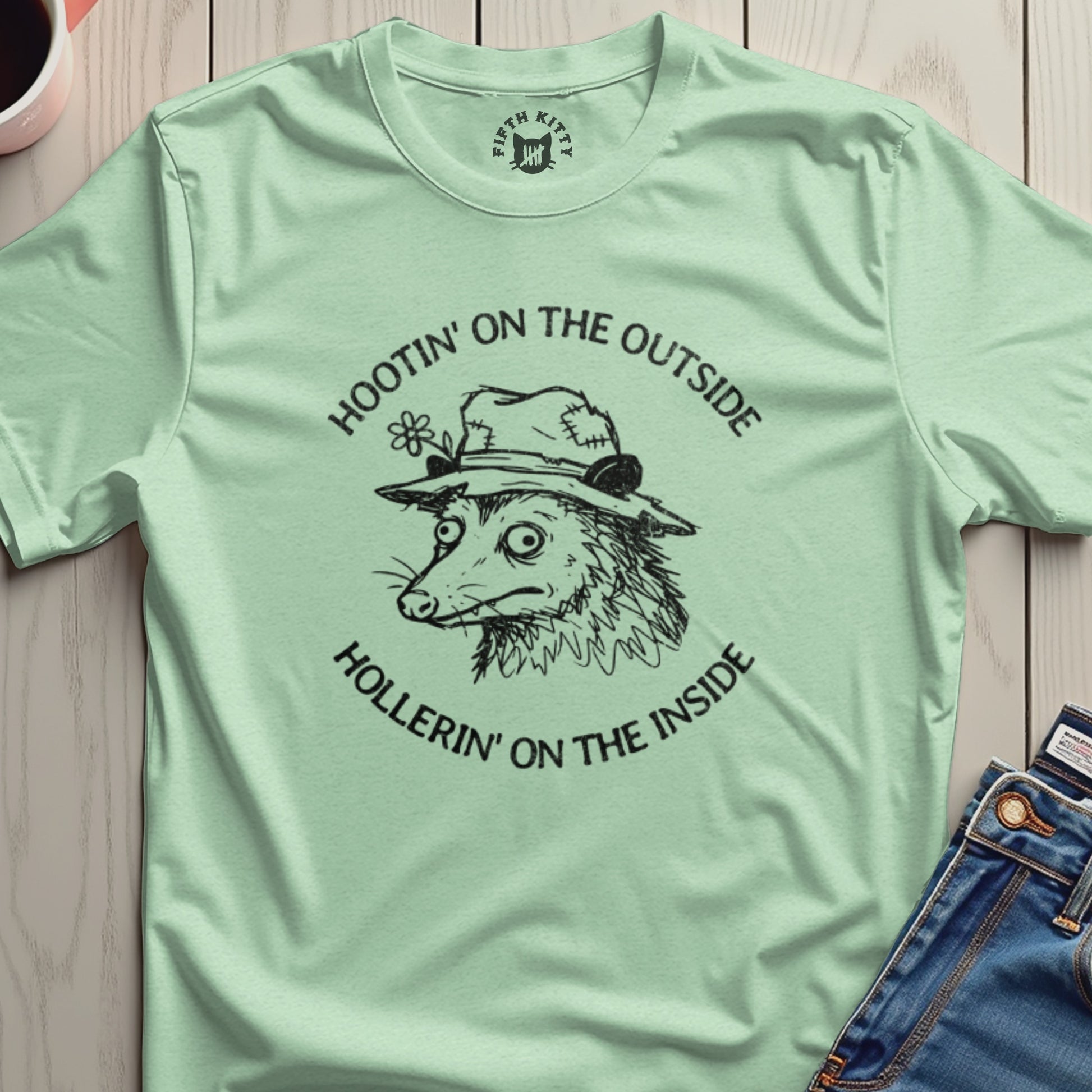 Hootin' on the Outside Hollerin' on the Inside Shirt