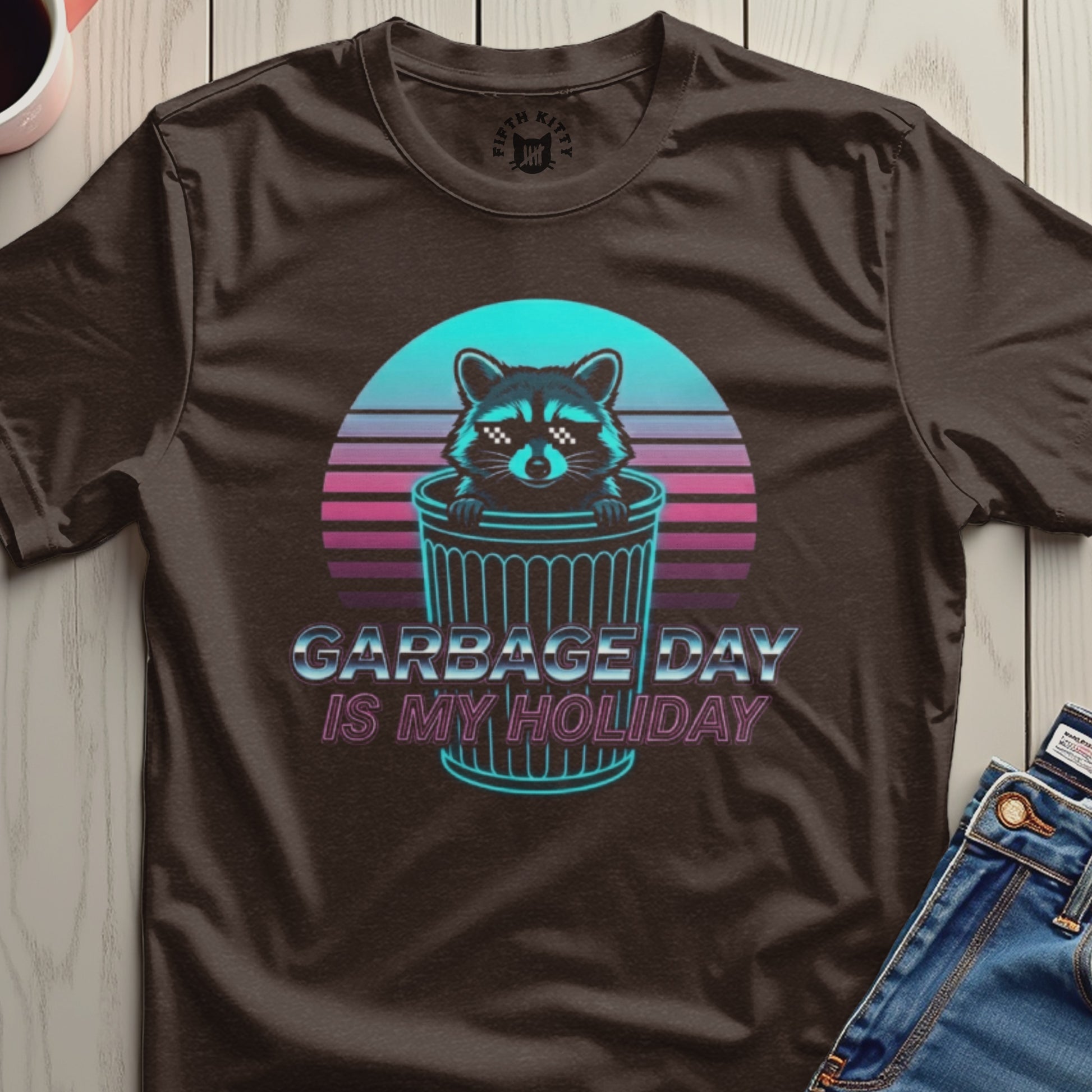 Garbage Day Is My Holiday Graphic T-Shirt