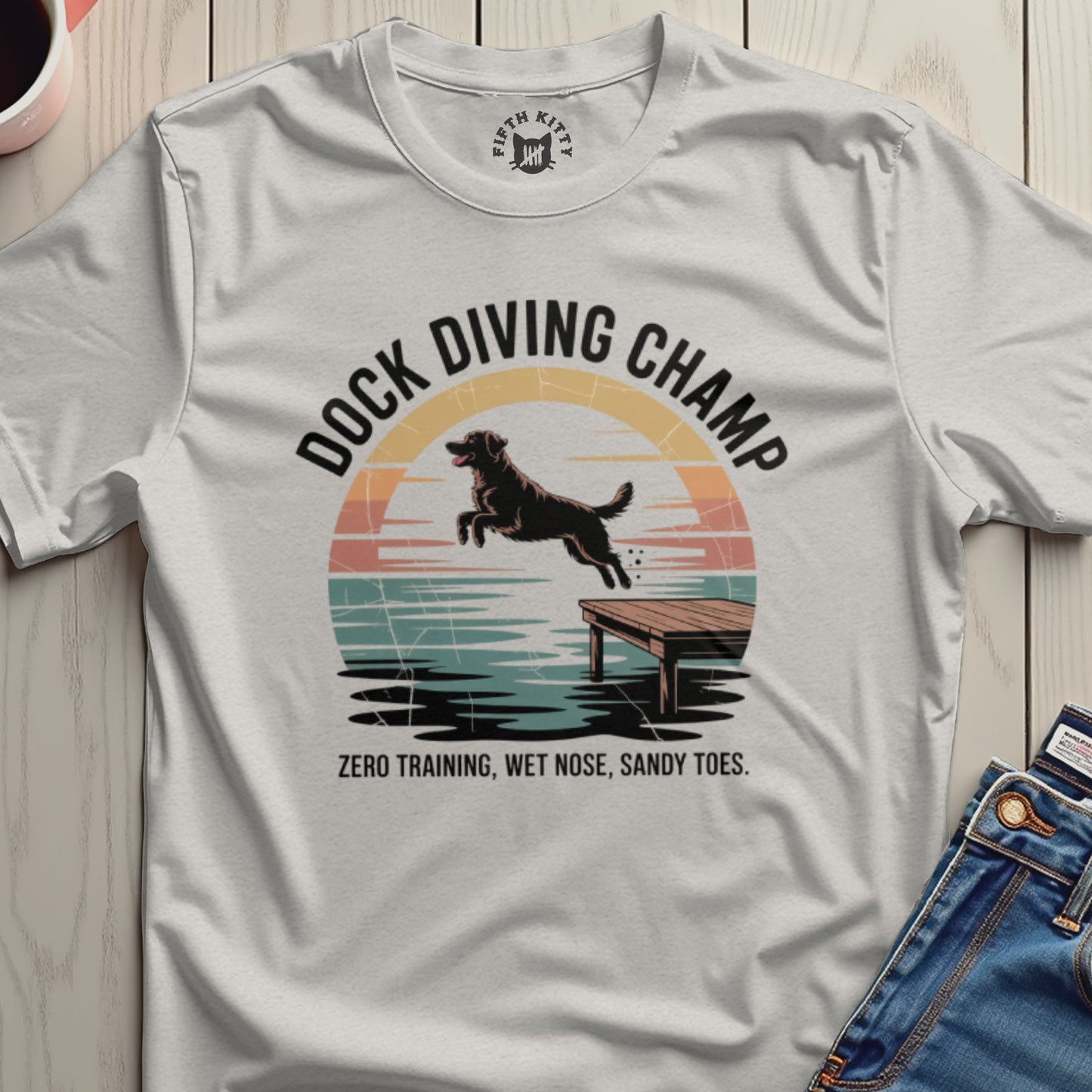 Dock Diving Champ Zero Training Wet Nose T-Shirt