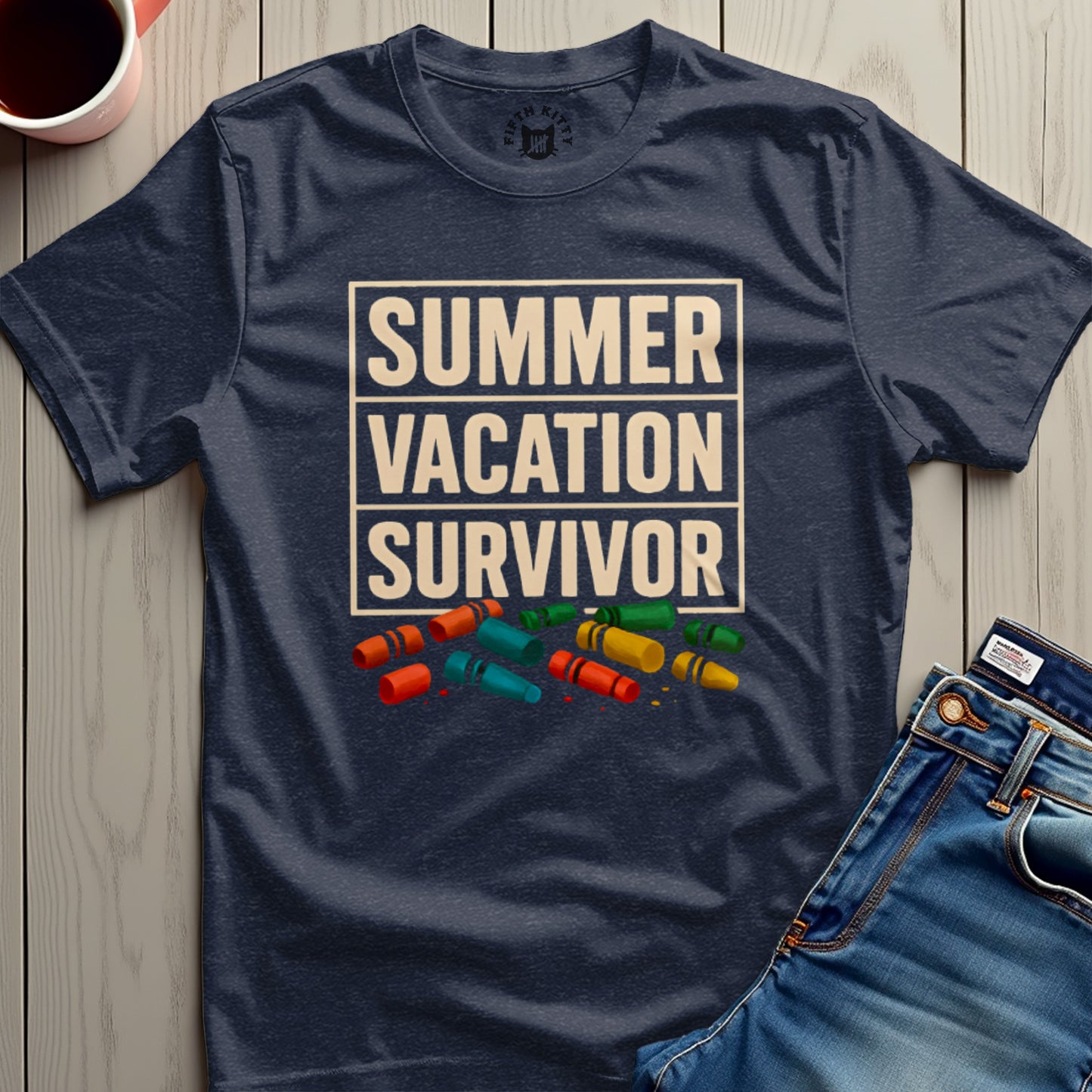 Summer Vacation Survivor Graphic Tee product