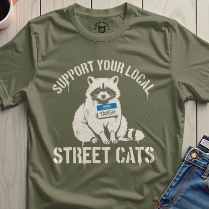 Support Your Local Street Cats Graphic Tee