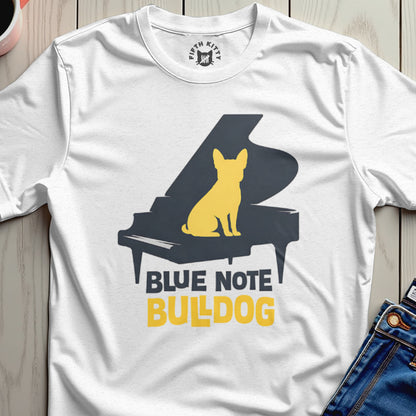 Blue Note Bulldog Graphic Tee Music Lover T-shirt