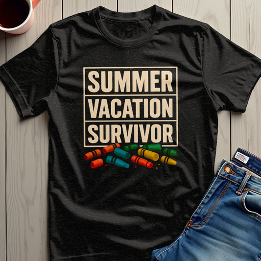 Summer Vacation Survivor Graphic T-Shirt product