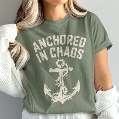 Anchored in Chaos Graphic Printed T-shirt product
