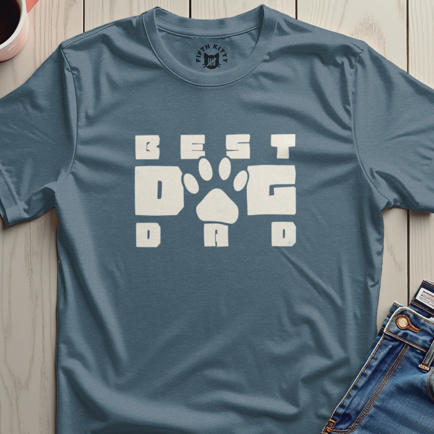 Best Dog Dad Graphic T-Shirt for Pet Lovers
