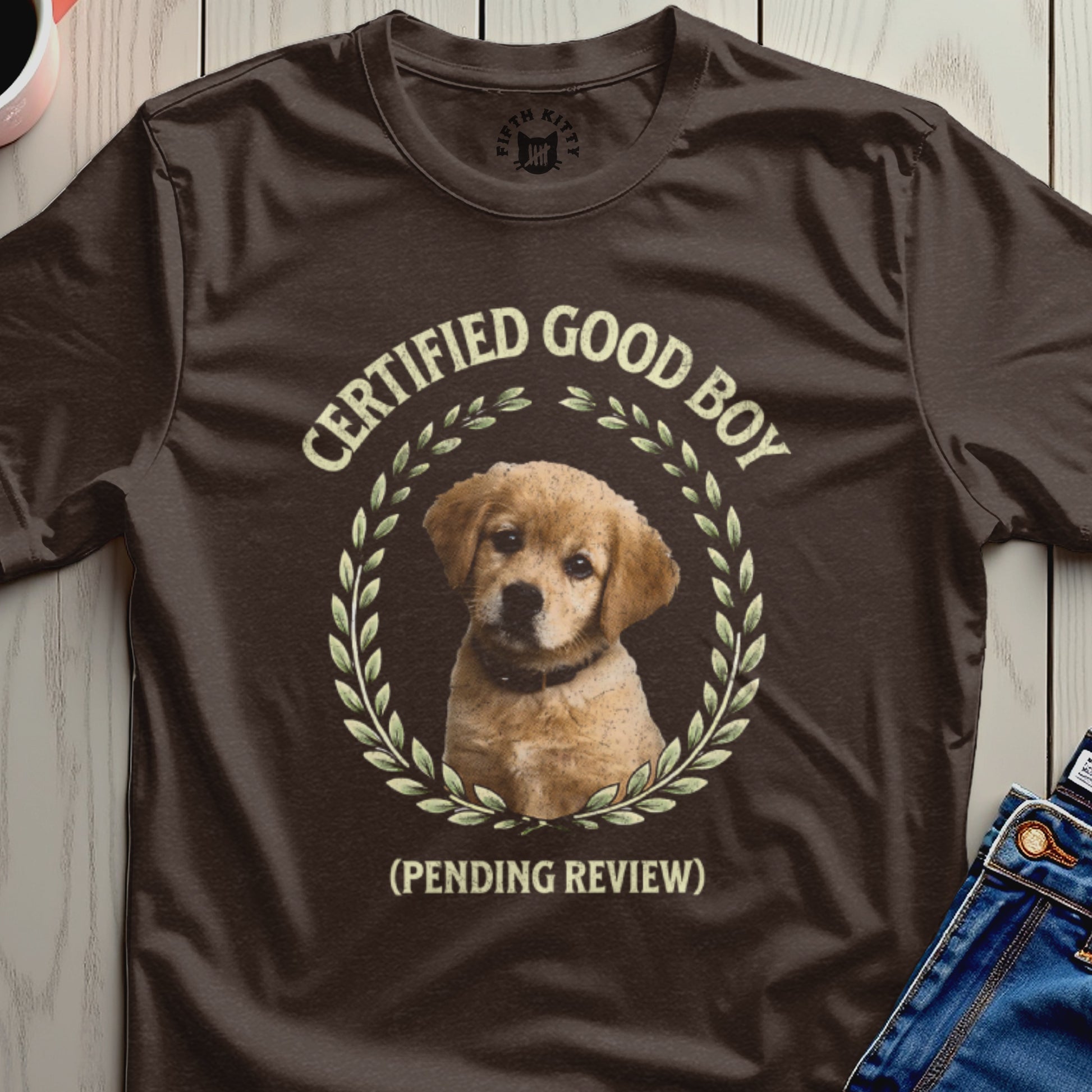 Certified Good Boy Pending Review T-shirt