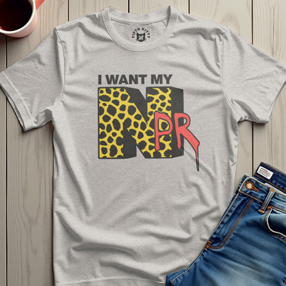 I Want My NPR Graphic Tee Shirt product