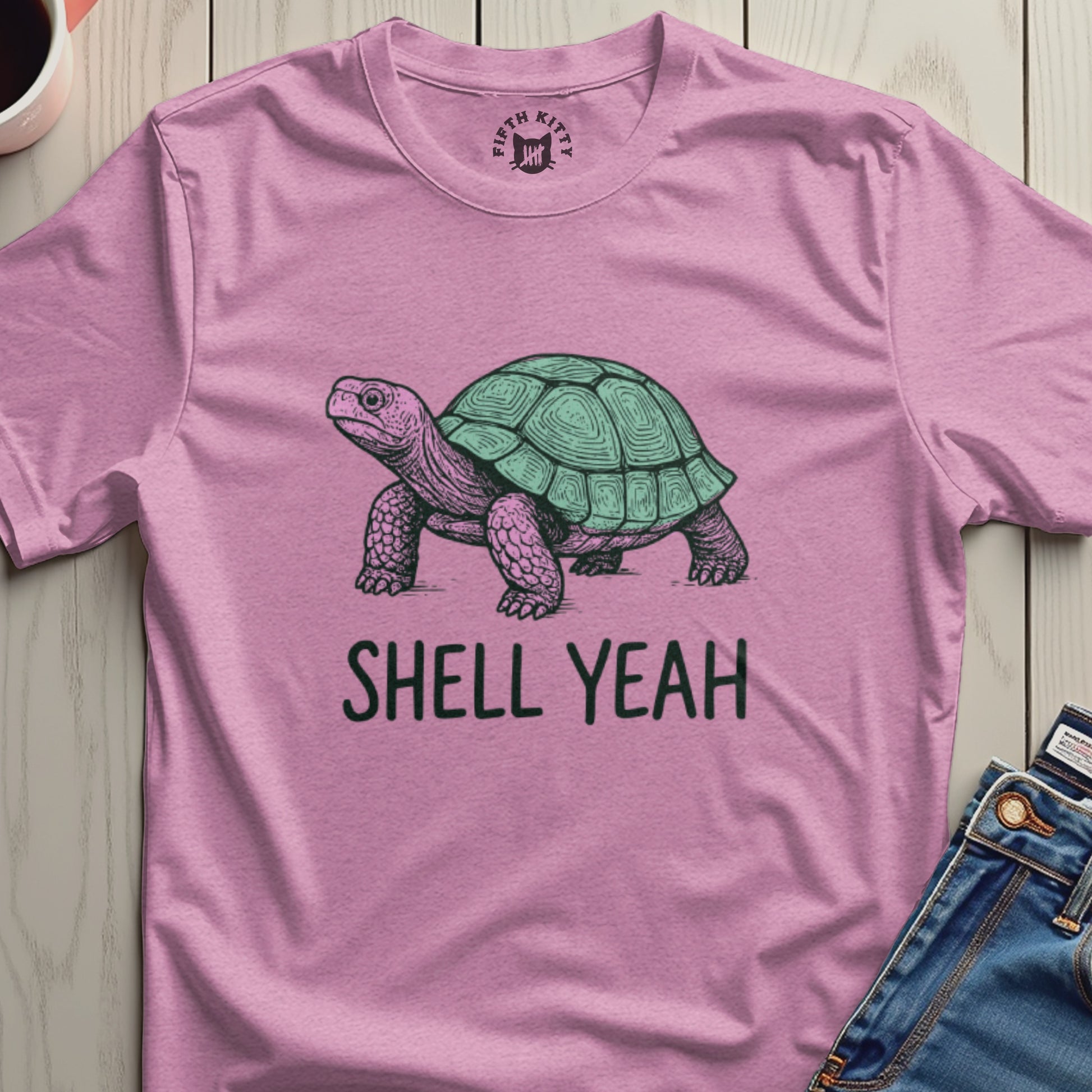 Shell Yeah Turtle Graphic Tees for All Ages