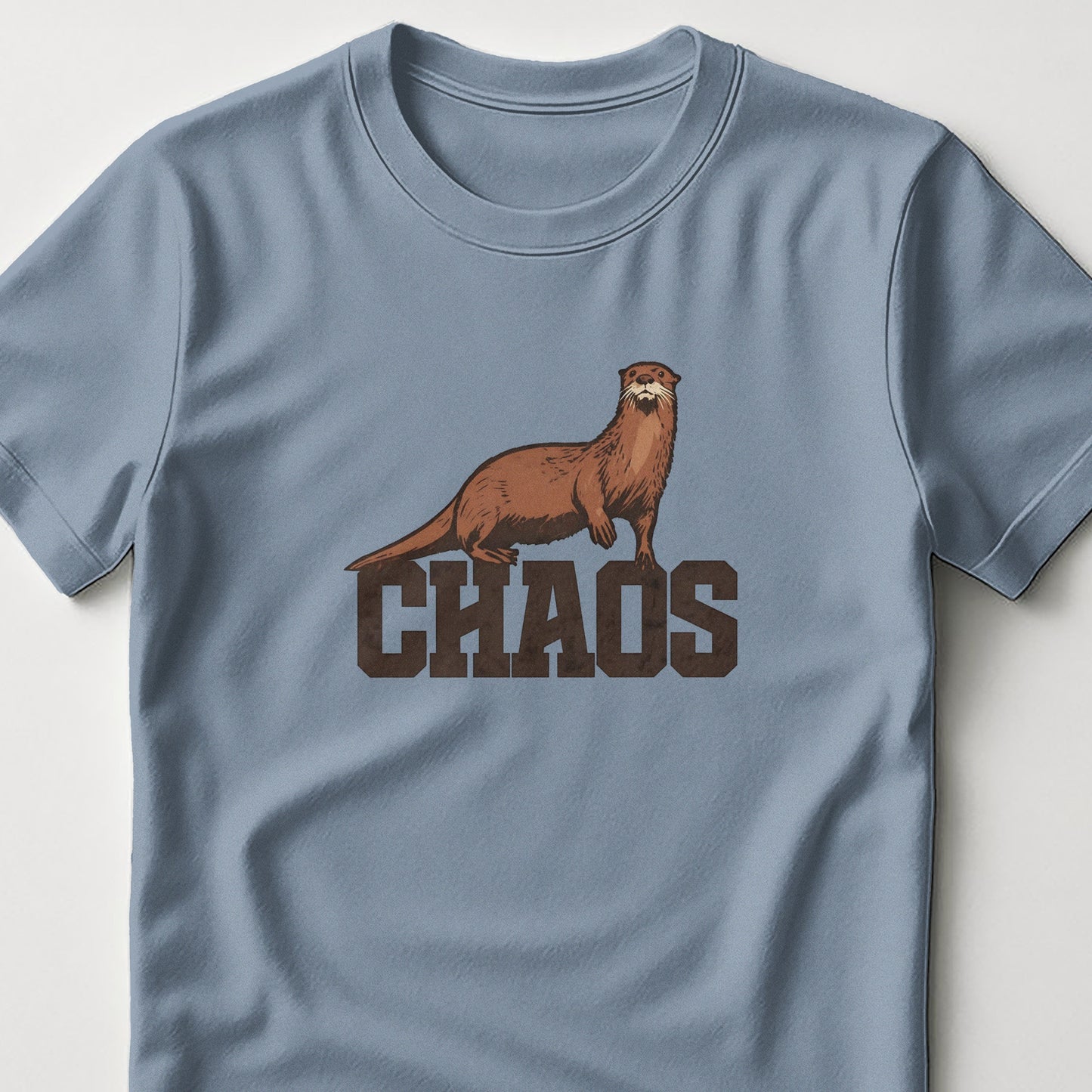 Chaos Otter Graphic T-Shirt Bold Statement Product