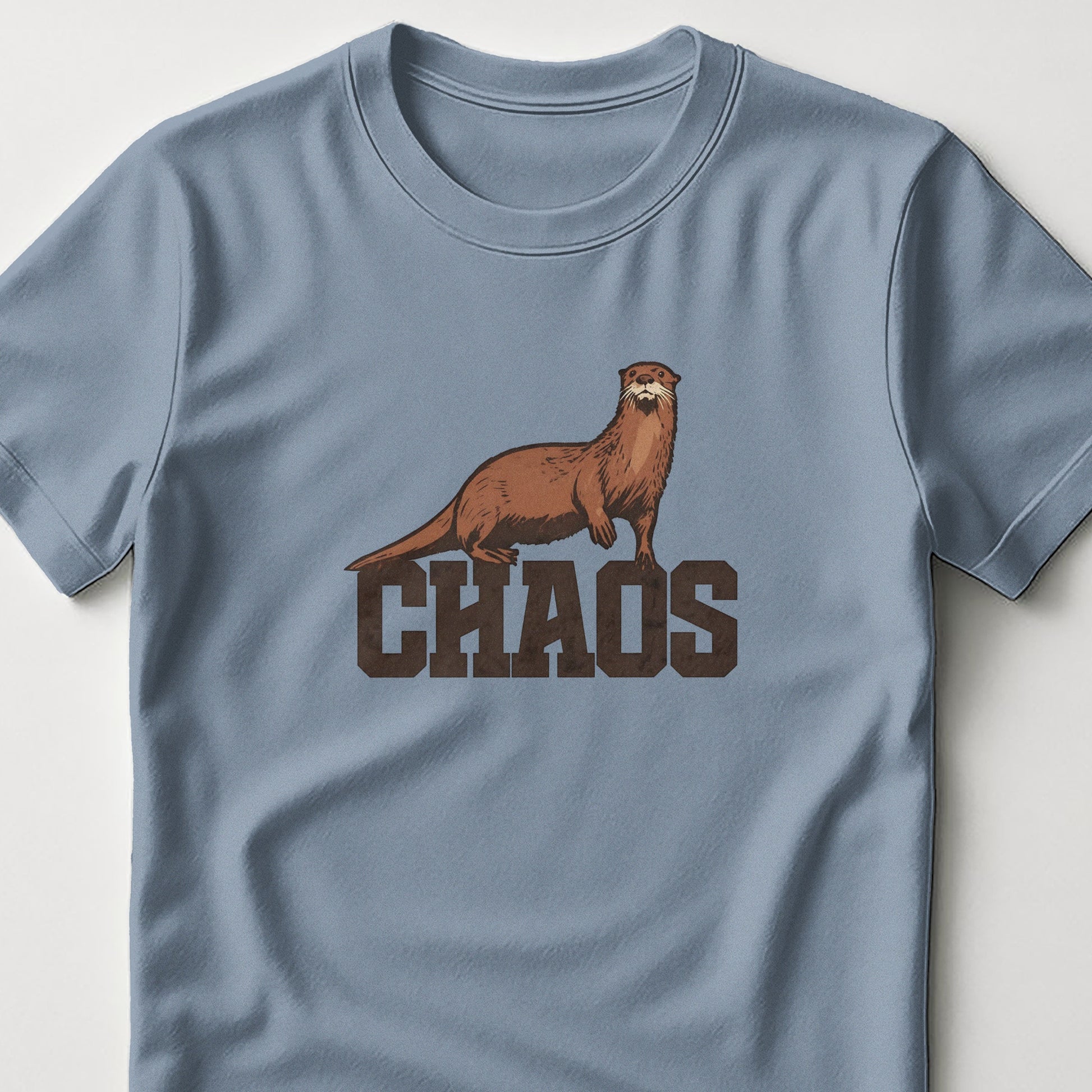 Chaos Otter Graphic T-Shirt Bold Statement Product