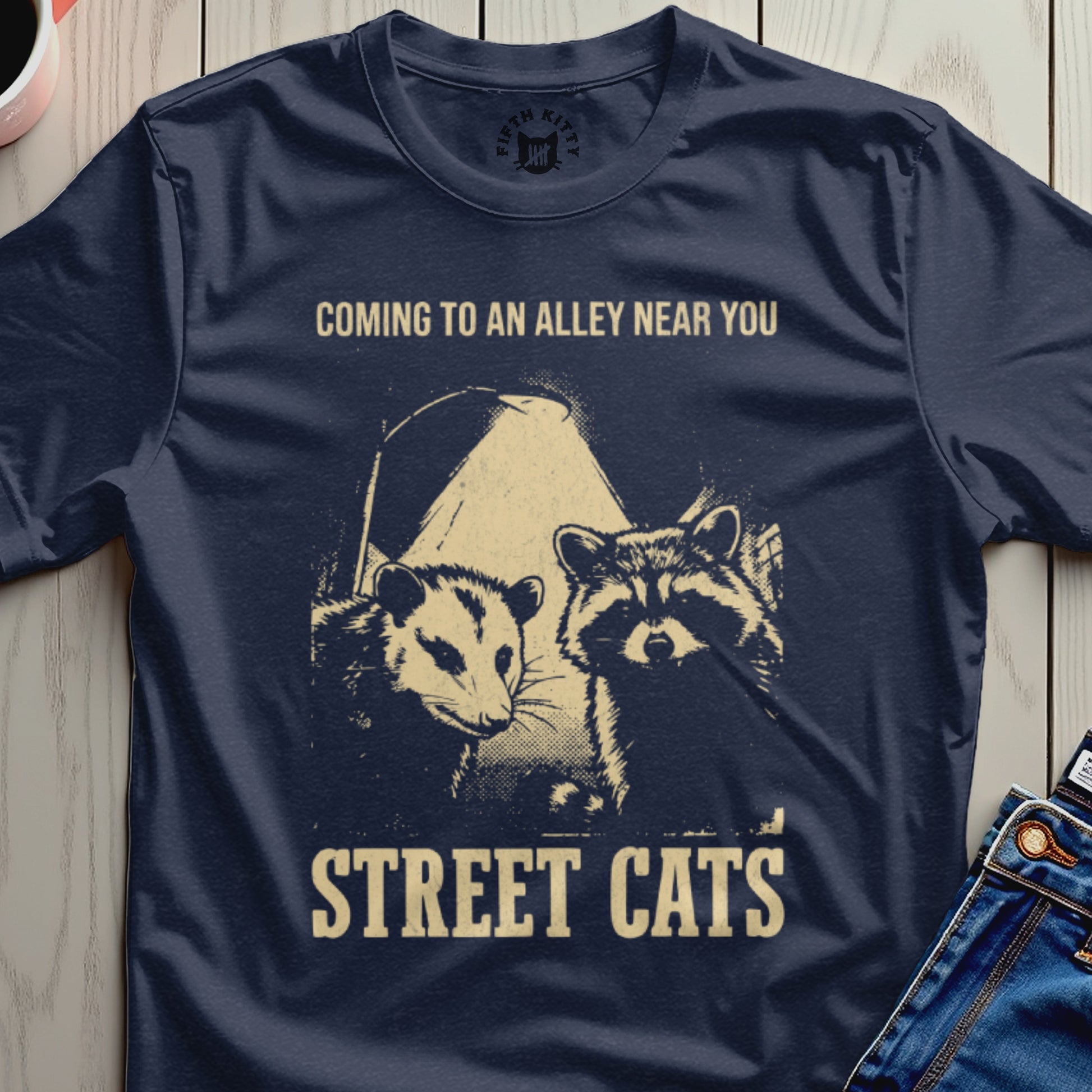 Coming To An Alley Near You Street Cats Shirt