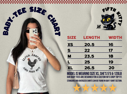 Cluck Around And Find Out Graphic Baby Tee product type
