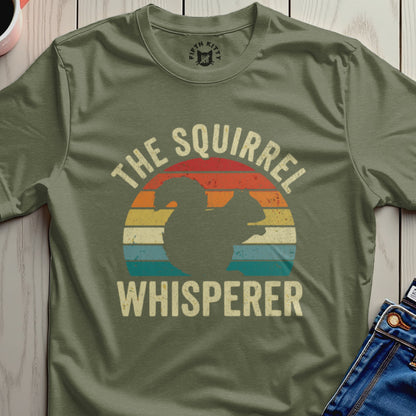 The Squirrel Whisperer Graphic T-Shirt Vintage Style