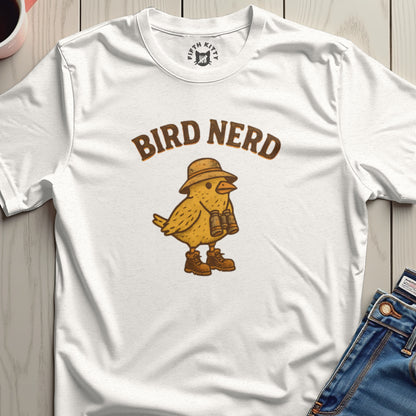 Bird Nerd T-shirt Funny Graphic Tee Birdwatcher Shirt