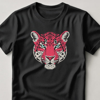 Striking Red Leopard Print Tee Shirt product type