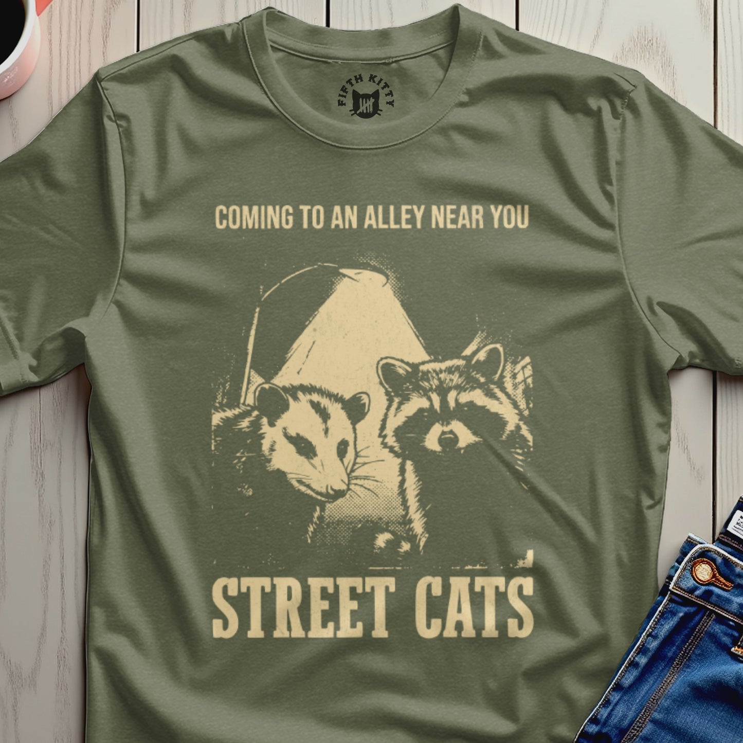 Coming to an Alley Near You Street Cats Shirt