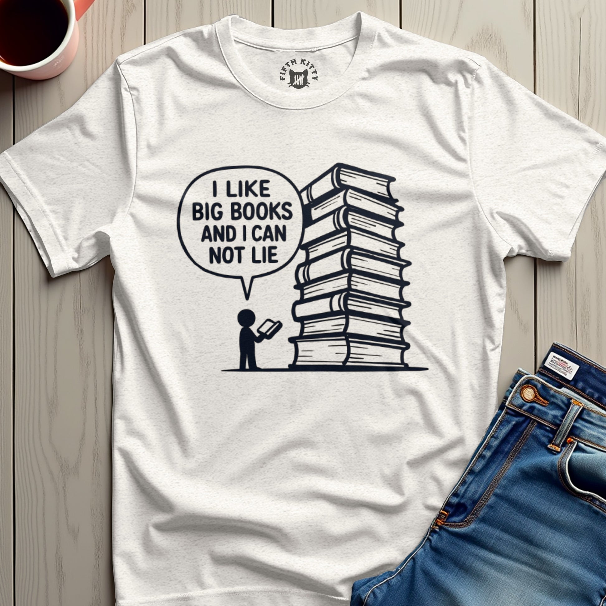I Like Big Books and I Can Not Lie Graphic T-Shirt product type