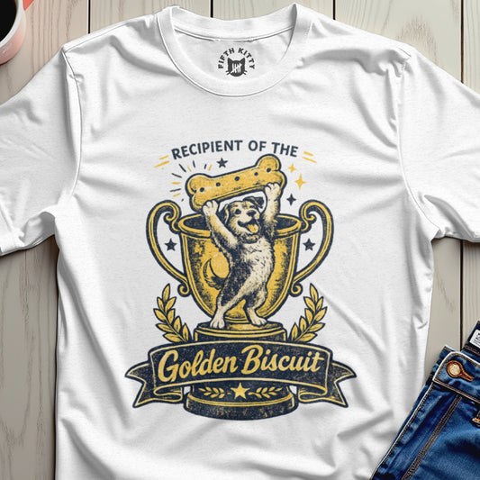 Recipient of the Golden Biscuit Trophy T-Shirt