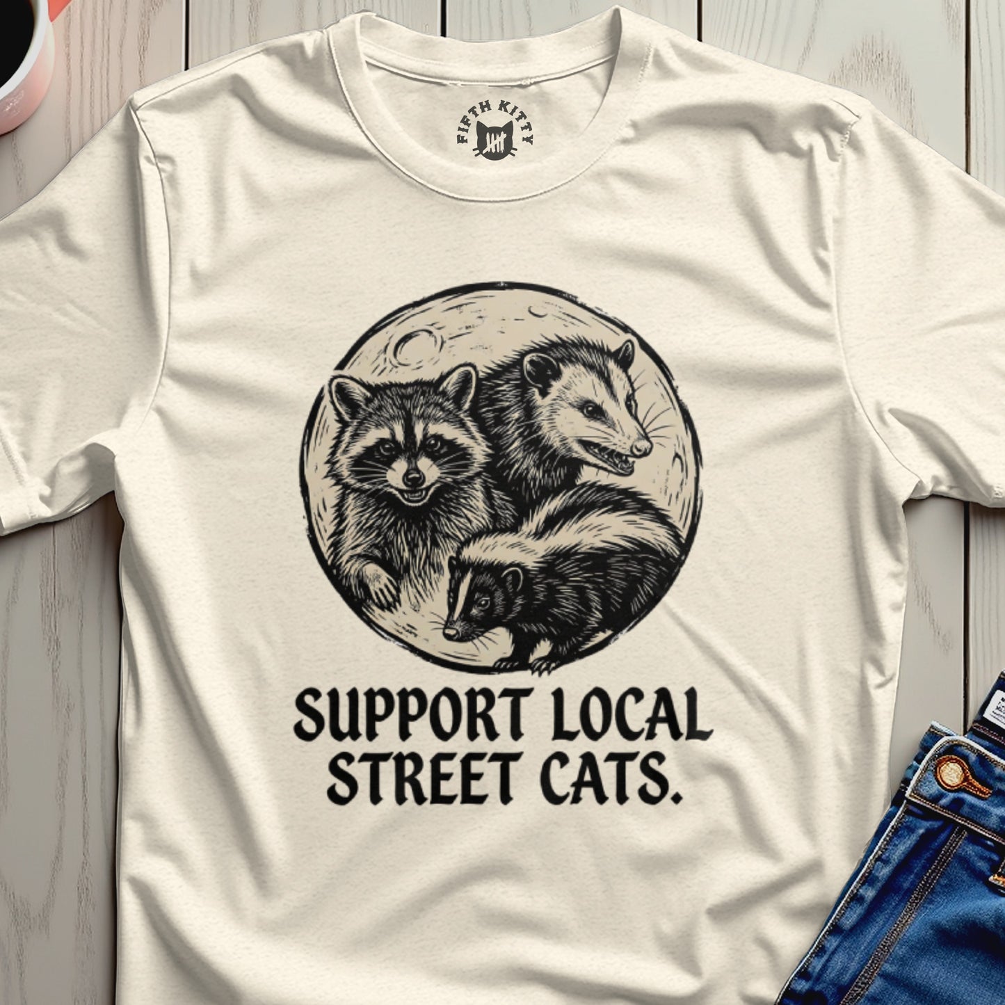 Support Local Street Cats T-Shirt