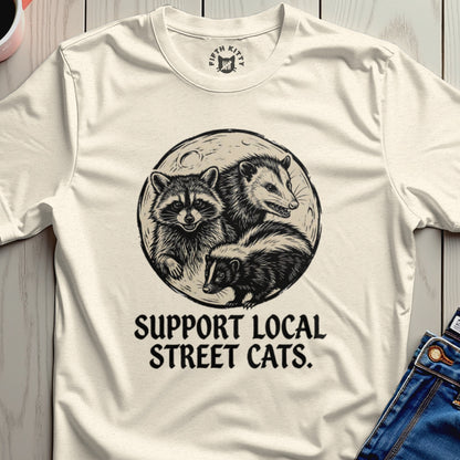 Support Local Street Cats T-Shirt