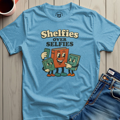 Shelfies Over Selfies Graphic T-Shirt product