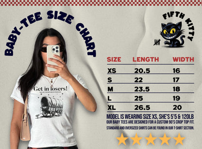 Get in Losers Graphic Tee Baby-Tee product