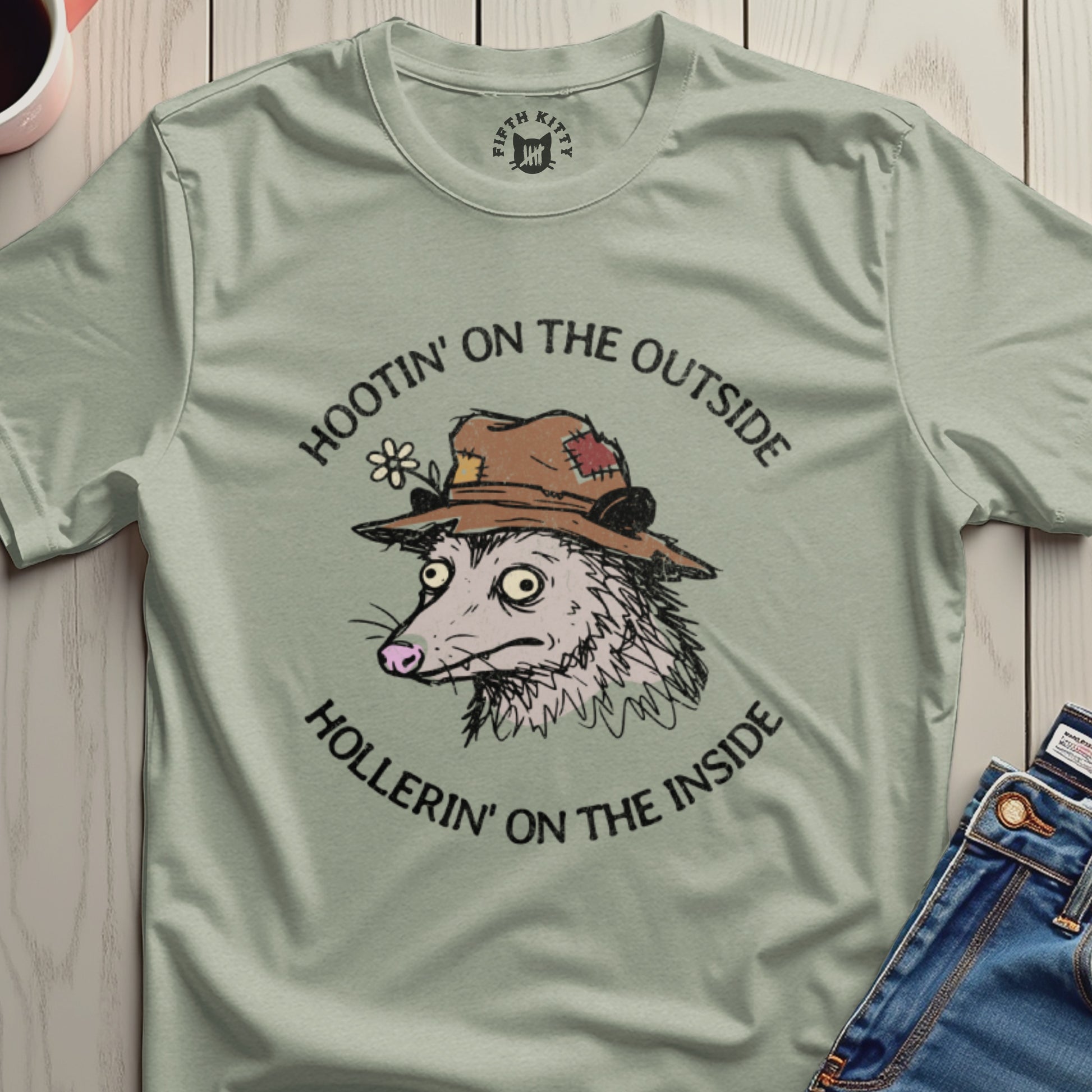 Hootin' on the Outside Hollerin' on the Inside Shirt