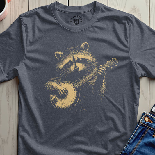 Fifth Kitty Raccoon Banjo Music Design product type