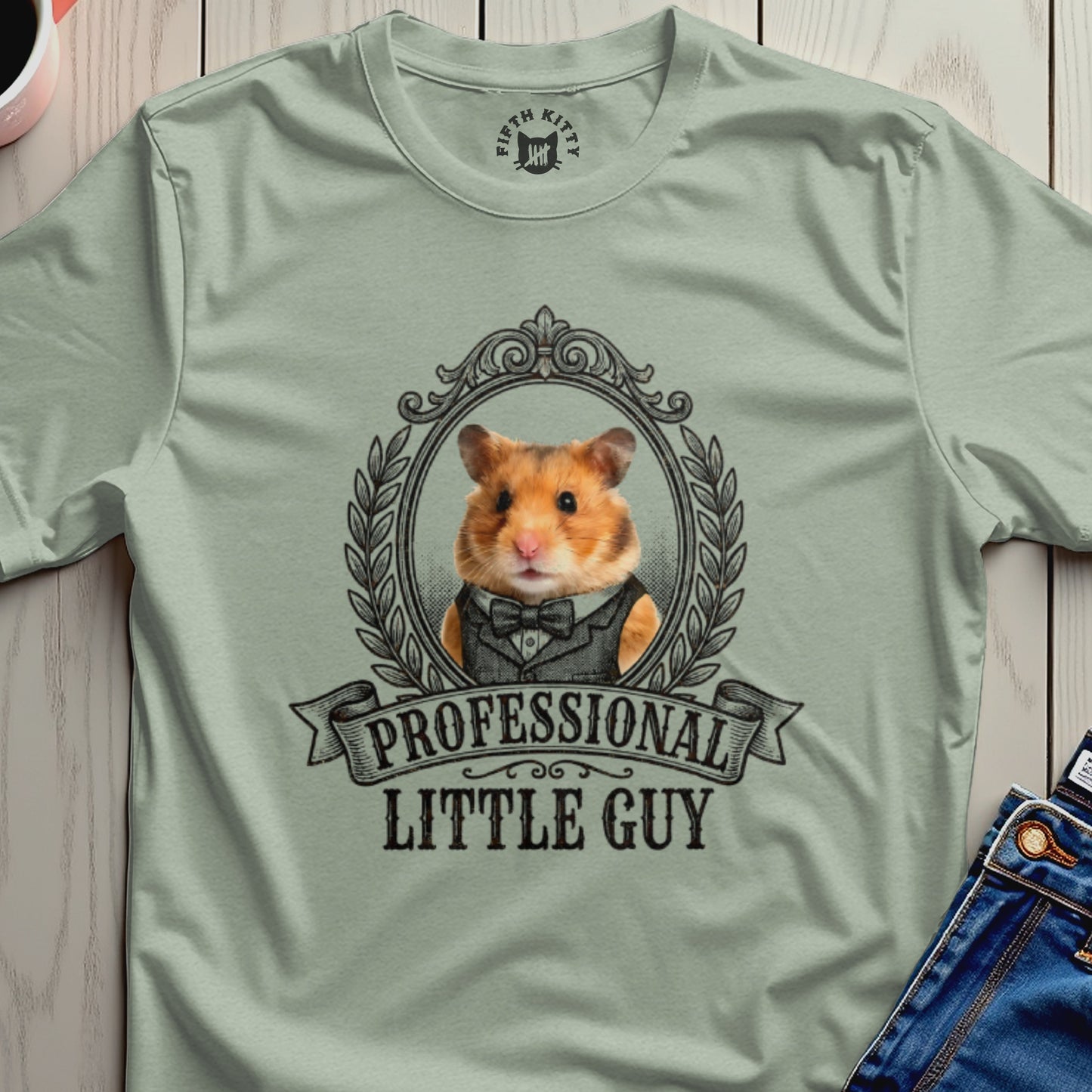 Professional Little Guy Graphic Tee Shirt