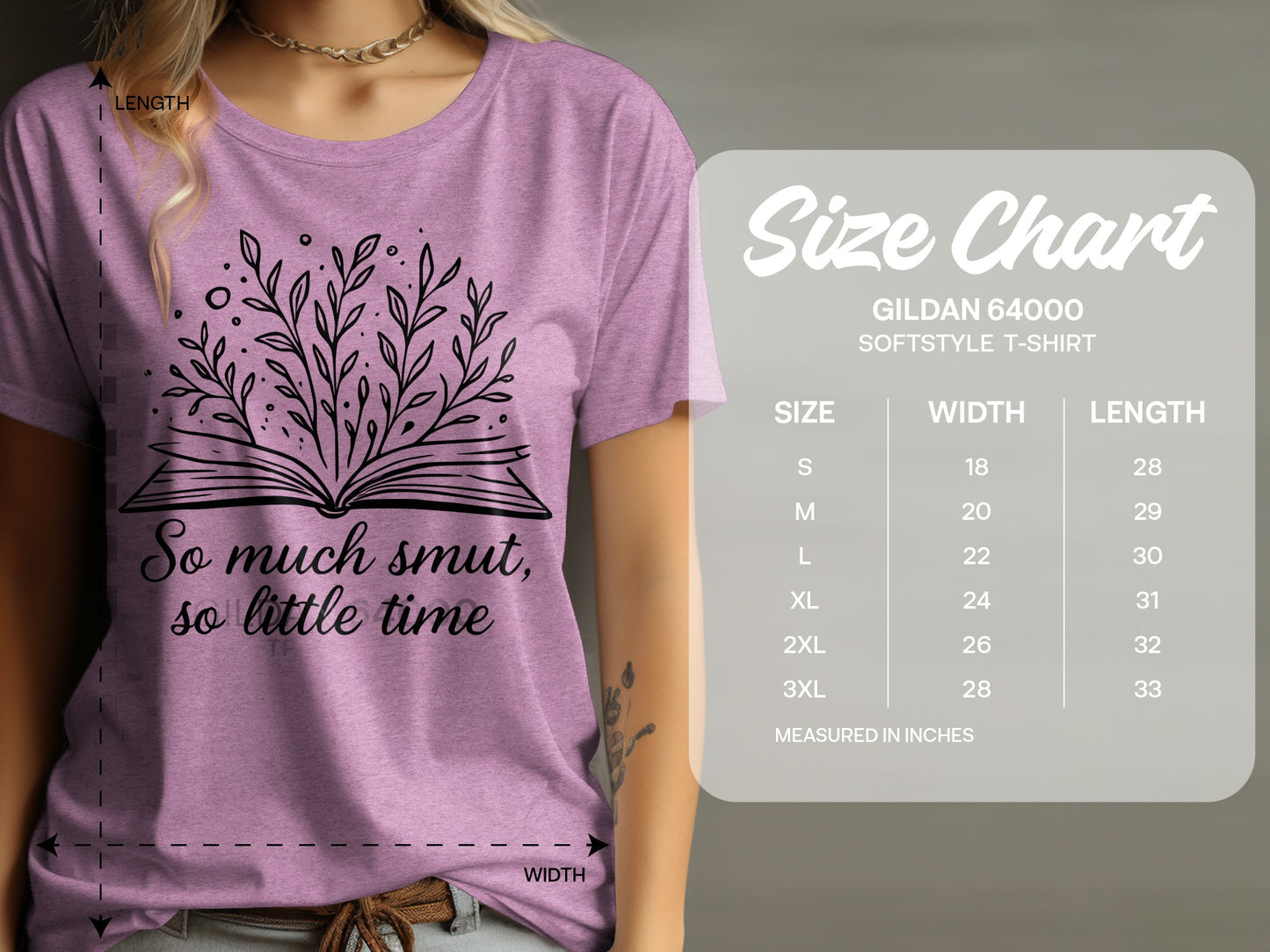 So Much Smut So Little Time Graphic T-shirt product